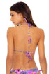 Luli Fama Pink Lagoon TRIANGLE TOP